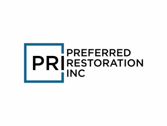 Preferred Restoration, Inc. logo design by eagerly