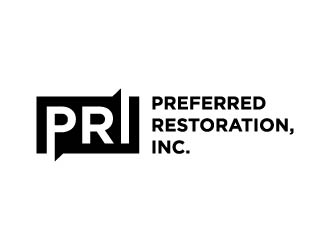 Preferred Restoration, Inc. logo design by maserik
