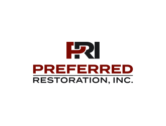 Preferred Restoration, Inc. logo design by diki