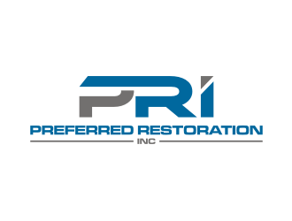 Preferred Restoration, Inc. logo design by rief