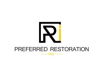 Preferred Restoration, Inc. logo design by udud08
