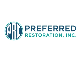 Preferred Restoration, Inc. logo design by akilis13