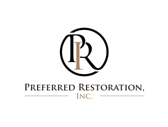 Preferred Restoration, Inc. logo design by KQ5