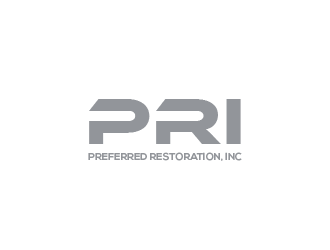 Preferred Restoration, Inc. logo design by tukangngaret
