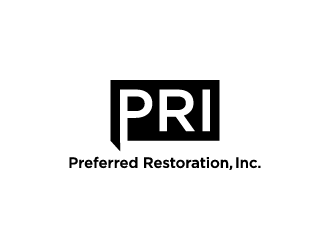 Preferred Restoration, Inc. logo design by jafar
