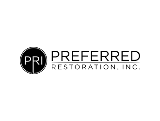 Preferred Restoration, Inc. logo design by scolessi