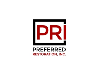 Preferred Restoration, Inc. logo design by aryamaity