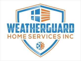 Weatherguard Home Services Inc logo design by Shabbir
