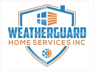 Weatherguard Home Services Inc logo design by Shabbir