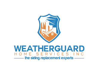 Weatherguard Home Services Inc logo design by up2date