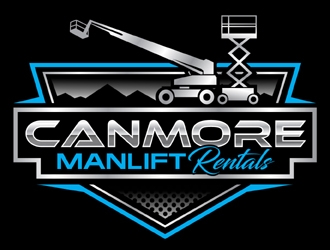 Canmore Manlift Rentals Inc logo design by MAXR