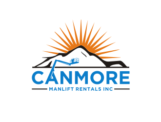 Canmore Manlift Rentals Inc logo design by Barkah