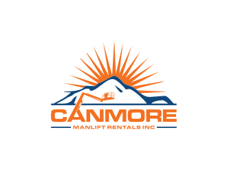 Canmore Manlift Rentals Inc logo design by Barkah