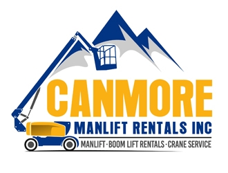 Canmore Manlift Rentals Inc logo design by DreamLogoDesign