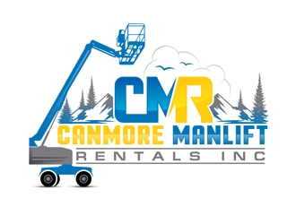 Canmore Manlift Rentals Inc logo design by DreamLogoDesign