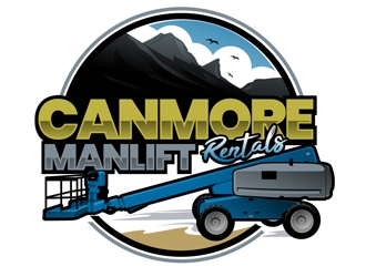 Canmore Manlift Rentals Inc logo design by DreamLogoDesign