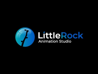 Little Rock  logo design by fillintheblack