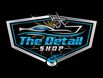THE DETAIL SHOP  logo design by pencilhand