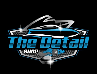 THE DETAIL SHOP  logo design by AamirKhan