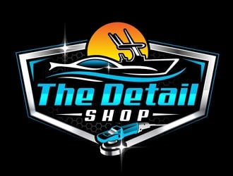 THE DETAIL SHOP  logo design by DreamLogoDesign
