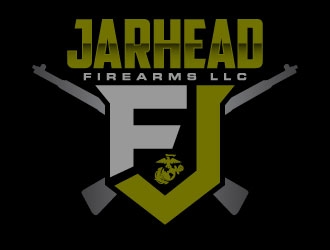 Jarhead Firearms LLC logo design by daywalker