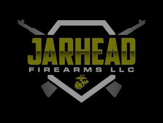 Jarhead Firearms LLC logo design by daywalker