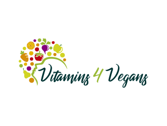 Vitamins for Vegans logo design by Gwerth