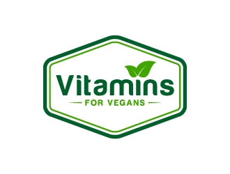 Vitamins for Vegans logo design by BrainStorming