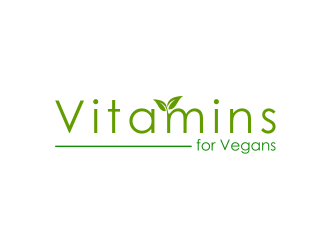 Vitamins for Vegans logo design by meliodas