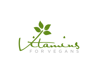 Vitamins for Vegans logo design by Barkah