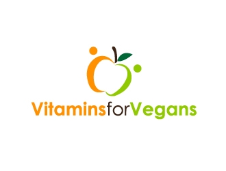 Vitamins for Vegans logo design by Marianne