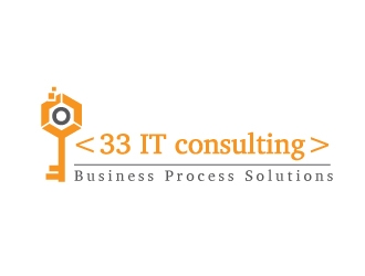 33 IT Consulting logo design by Foxcody