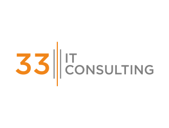 33 IT Consulting logo design by p0peye