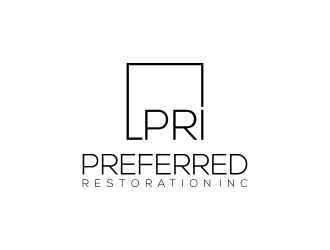 Preferred Restoration, Inc. logo design by Editor