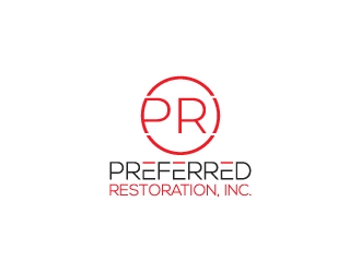 Preferred Restoration, Inc. logo design by aryamaity
