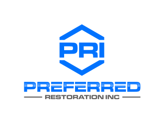 Preferred Restoration, Inc. logo design by superiors
