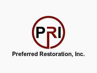 Preferred Restoration, Inc. logo design by falah 7097
