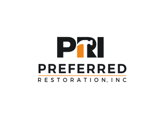 Preferred Restoration, Inc. logo design by kimora