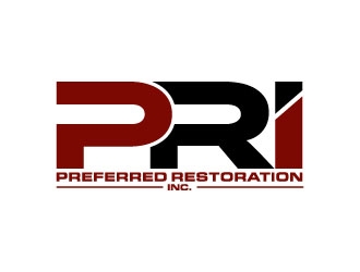 Preferred Restoration, Inc. logo design by daywalker