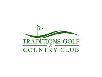 Traditions Golf and Country Club logo design by almaula