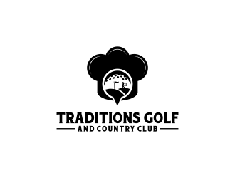 Traditions Golf and Country Club logo design by Shina