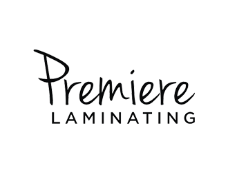 Premiere Laminating logo design by bomie