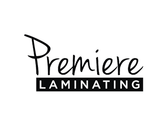Premiere Laminating logo design by bomie