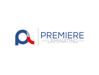 Premiere Laminating logo design by qqdesigns