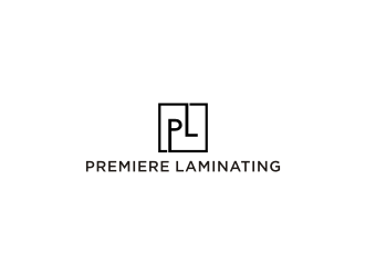 Premiere Laminating logo design by johana