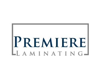 Premiere Laminating logo design by AamirKhan