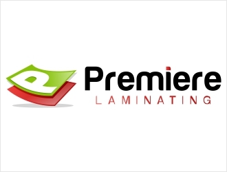 Premiere Laminating logo design by Shabbir