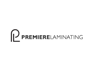Premiere Laminating logo design by logogeek