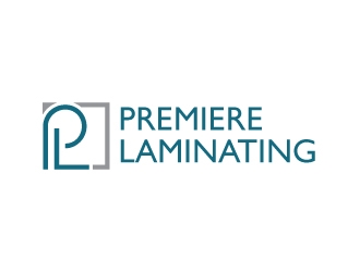 Premiere Laminating logo design by logogeek