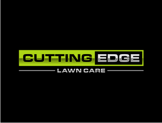 Cutting Edge Lawn Care logo design by johana